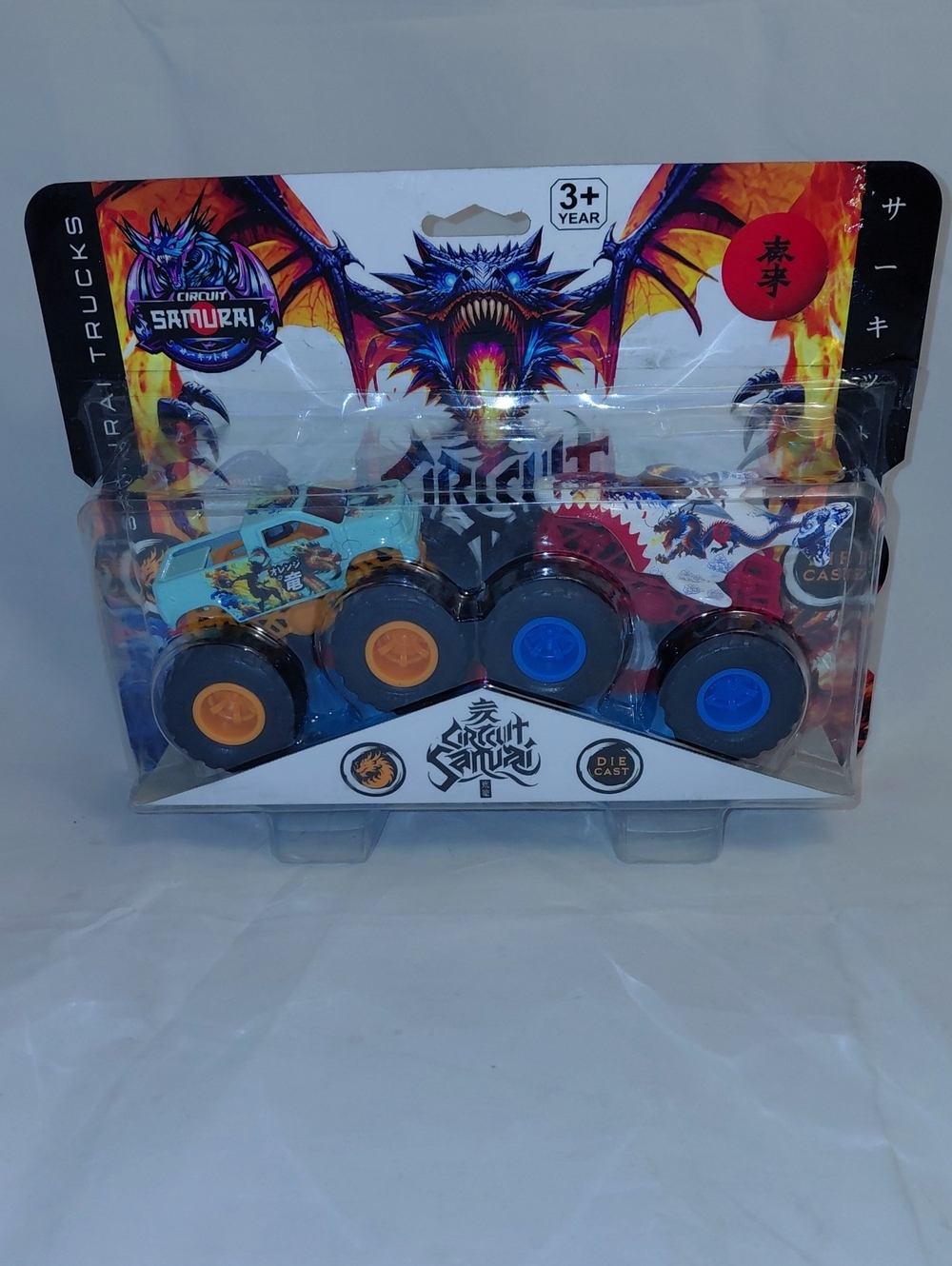 Circuit Samurai 2024 Samurai Trucks Monster Trucks Rare Hot Dragon